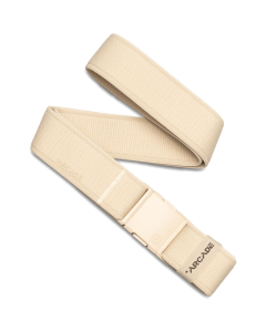 Arcade Adventure Atlas Stretch Belt - Khaki (Travel Friendly Buckle)