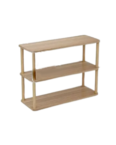 Walnut Multi-Layer Desktop Bookshelf