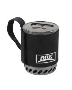 Jet Boiler Camping Stove Kit Portable Heat Exchanger Gas Stove Black