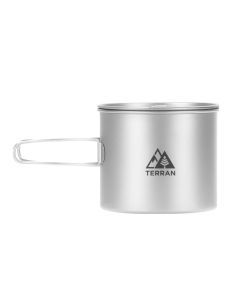 TERRAN Titanium Pot with Long Handle 1100ml