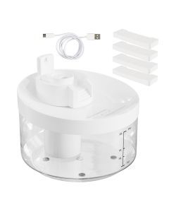 Pawz LED Automatic Pet Water Fountain Dog Cat Drinking Dispenser 4 Filters 2.2L