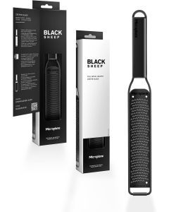 Microplane Black Sheep Full Metal Zester Grater - Black