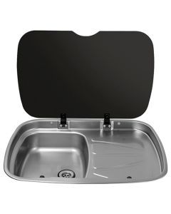 Thetford MK3 Argent Sink - Right Hand Drainer