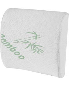 Clevinger Bamboo Back Support Pillow with Elastic Strap - Memory Foam Cushion