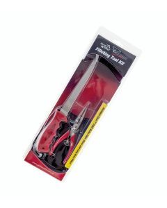 Jarvis Walker Filleting Tool Kit-Stainless 7 Inch Fillet Knife,Pliers and Glove