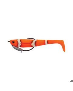 5 Inch Zerek Flat Shad Pro Soft Plastic Lure - Clown Fish