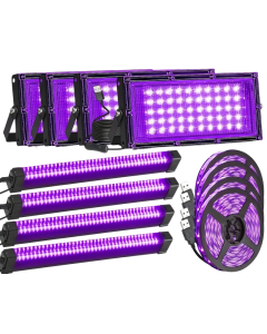 Halloween UV Black Light Bar USB Plug