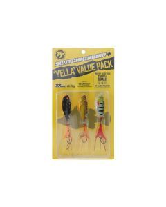 TT Lures 37mm Switchminnow+ Yella Value Pack - 3 Lure Multi-Pack