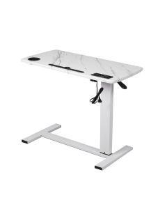 Levede Standing Desk Height Adjustable Sit Stand Over Bed Laptop Table Shelf USB
