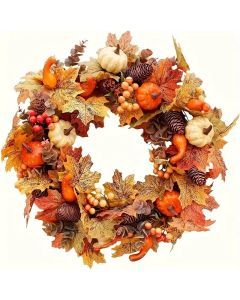 Halloween Harvest Wreath Decor