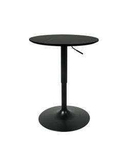 Levede Bar Table Swivel Gas Lift Counter Dining Furniture Cafe Outdoor Black
