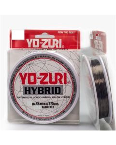 275yd Spool of 4lb Yo-Zuri Smoke Hybrid Fishing Line - Fluorocarbon/Nylon Hybrid