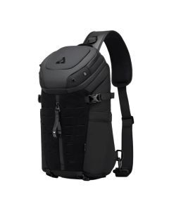 Waterproof Oxford Sling Crossbody Chest And Shoulder Bag Black