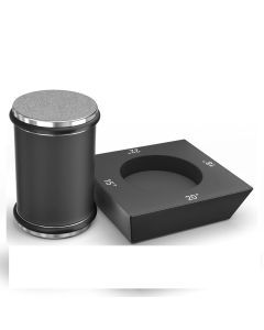 4-Sided Rolling Knife Sharpener Diamond Sharpening Stone Black