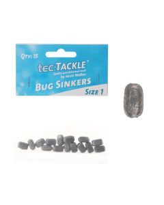 15 Pack of Jarvis Walker Size 1 Bug Sinkers