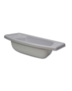Acrylic Narrow Rectangular Basin 495x190mm