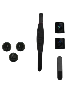 Electric ABS Stimulator Belt - EMS Abdominal Exerciser for Fitness Training