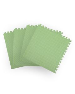 Bopeep EVA Foam Kids Play Mat Floor Kid Crawling Interlocking Home Green 60x60