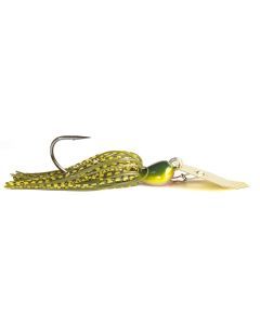 Zman 1/2oz Chatterbait Big Blade Skirted Jig Lure - MOSSY