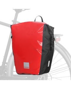 Sahoo 20L Single Rear Pannier Bike Bag - Size  40 x 33 x 17cm Red