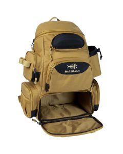 Multifunctional Fishing Tackle Backpack Tactical Gear Bag Khaki
