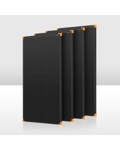 San Hima 4X 120W Mono-HPBC Fixed Solar Panel Power Bypass Camping Caravan