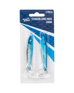 2 Pack of Jarvis Walker 28gm Stinger Lures-Metal Spinning/Jigging/Trolling Lures