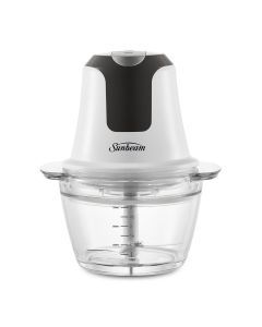 Sunbeam Mini Glass MultiChopper Food Processor - White - FCP1000WH
