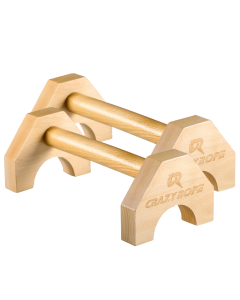 Wooden Push-up Bar Stands - Gym Fitness Training