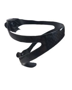 Bikelane Black Carbon Fibre Water Bottle Cage for Bikes