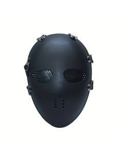 Full Face Tactical Skull Mask - (Black, Iron)