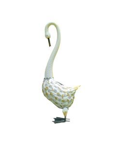 Solar Swan Garden Statue Outdoor
