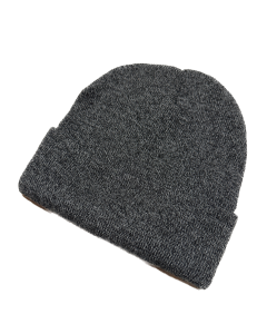Dents Mens Acrylic Beanie Winter Knit Warm Hat - Charcoal