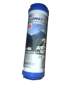 RV Flomaster Granular Silver Carbon Filter Cartridge