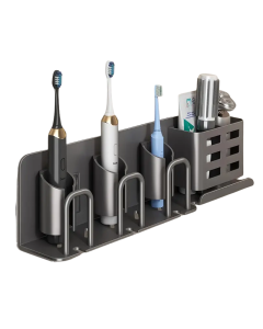 Wall Mount Aluminum Toothbrush Razor Holder