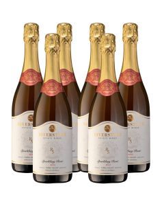 6x 2022 Riverstone Estate Sparkling Rosé Wine Bulk Pack - Yarra Valley 750ml Bottle