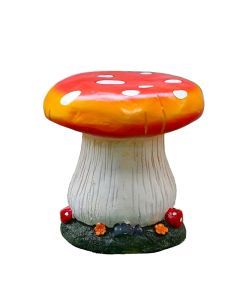 Resin Mushroom Garden Stool Outdoor Seating