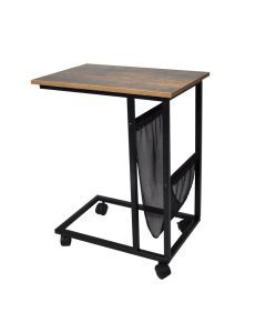 Levede Coffee Side Table Mobile End Tables C-shaped Movable Sofa Laptop Desk