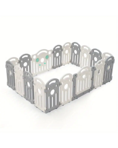 Kids Playpen 18-Panel Baby Safety Gate Fence