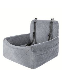 Portable Dog Car Seat with Safety Strap