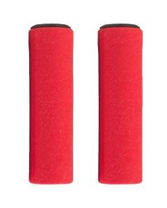 Azur 130mm Shock Absorbing Silicon Bike Handlebar Grips RED