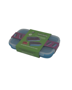 Collapsible Silicone Rectangle Container 4L - Blue