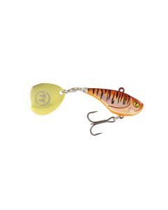 TT Lures Flashpoint+ 37mm Tail Spinner Vibe Lure - MONGREL TIGER