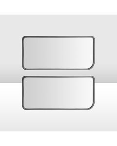 Pair of Small Convex Replacement Mirrors for San Hima Gen2 Towing Mirror