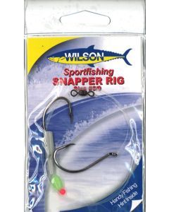 Wilson Sportfishing Snapper Rig with Size 7/0 Chemically Sharpened Hooks