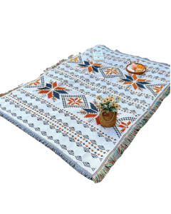 Bohemian Style Tassel Blanket & Picnic Mat