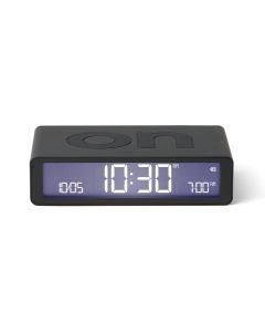 Lexon Flip Classic Reversible Alarm Clock - Grey