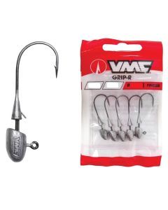 VMC Grip-R Finesse Jigheads with Split Lead Wire Keeper