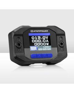 Atem Power Battery Monitor With Shunt High Low Voltage 500A Wire 12V Battery