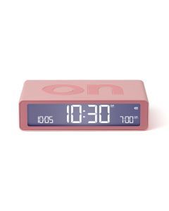 Lexon Flip Classic Reversible Alarm Clock - Pink